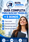Ruta Laboral — Guía completa para buscar trabajo + 5 bonos