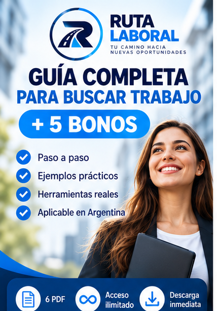 Ruta Laboral — Guía completa para buscar trabajo + 5 bonos