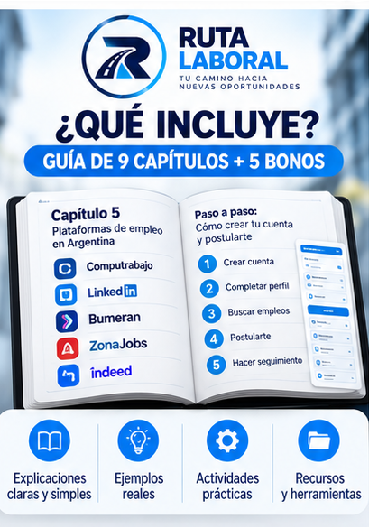 Ruta Laboral — Guía completa para buscar trabajo + 5 bonos